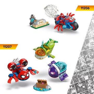 LEGO® Spidey Le bateau pirate de l'équipe Spider 11208 - .image