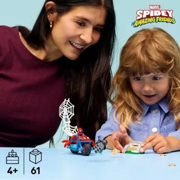 LEGO® Spidey Motorkerékpáros Pókember vs. Rhino 11206 - . kép