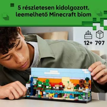 LEGO® Minecraft® Minibiomok 21589 - . kép