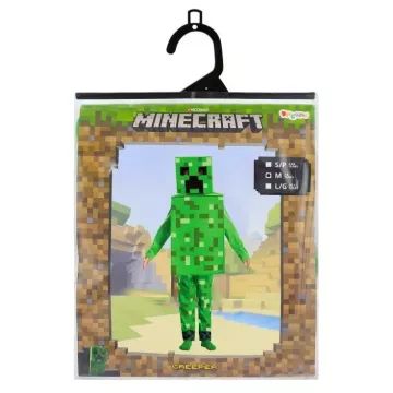 Minecraft: Creeper Deluxe vaikų kostiumas - L dydis - .vaizdas