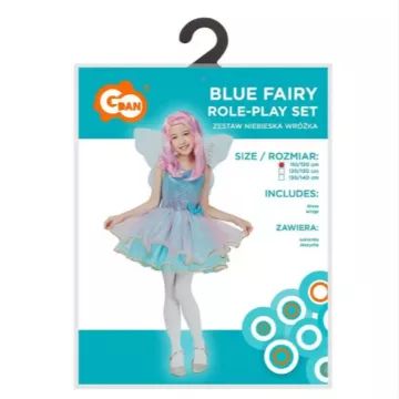 Blaues Feenkostüm-Set für Kinder - 110/120 cm - . bild aus
