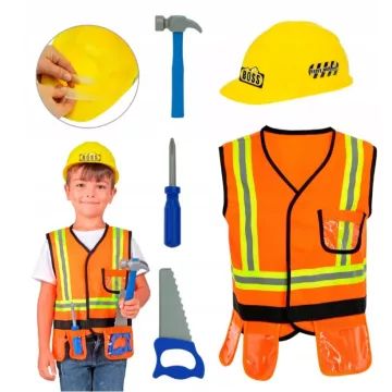 Costum de Muncitor în Construcții - universal - .foto