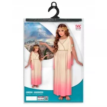 Costum de zeiță greacă cu coroană - 158 cm - .foto