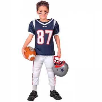 Amerikanischer Footballspieler Kostüm - 158 cm - . bild aus