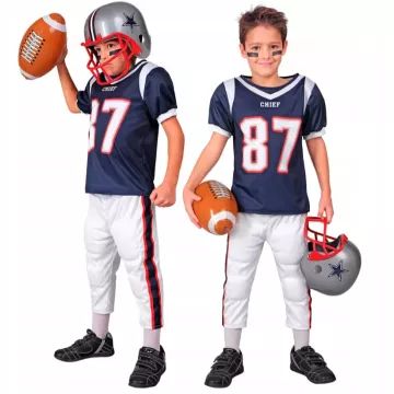 Amerikanischer Footballspieler Kostüm - 158 cm - . bild aus