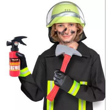 Brandweer kostuum accessoireset - .afbeelding
