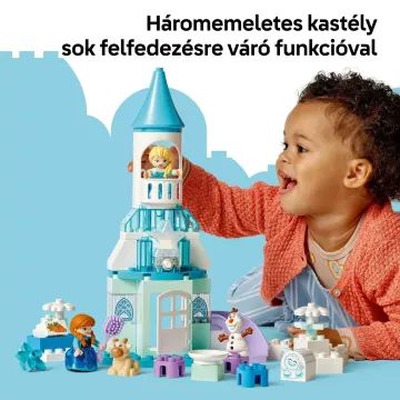 LEGO® DUPLO® │ Disney Anna és Elza jégkastély partija 10455 CSOMAGOLÁSSÉRÜLT - . kép