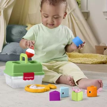 Fisher-Price: Scatola a forma di esca per la selezione delle forme - .immagine