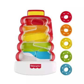 Fisher-Price: Sukamųjų žiedų piramidė - .vaizdas