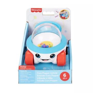 Fisher-Price: Macchinina spingi-e-vai con perline rimbalzanti. - .immagine