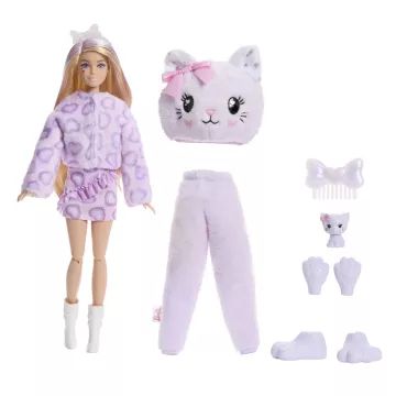 Barbie: Cutie Reveal staigmenos lėlė - Katinas - .vaizdas