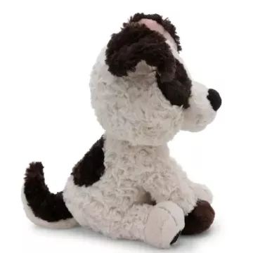 Nici Green: pluchen hondje - zittend, wit, 35 cm - .afbeelding