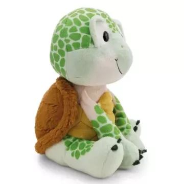 Nici Green: țestoasă de pluș - șezând, 32 cm - .foto