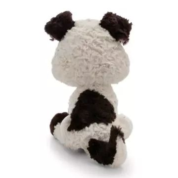 Nici Green : chien en peluche assis, blanc, 25 cm - .image