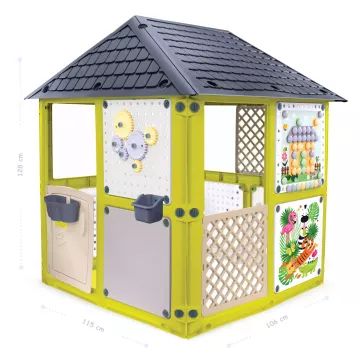 Tuinhuisje met uitbreidbare elementen - .afbeelding
