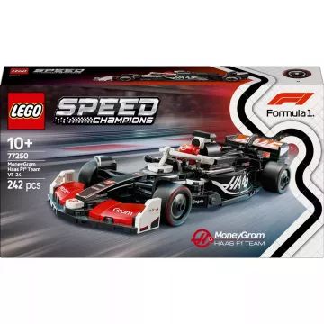 LEGO® Speed Champions MoneyGram Haas F1® Team VF-24 versenyautó 77250 CSOMAGOLÁSSÉRÜLT - . kép