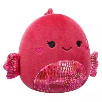 Squishmallows: Barella, a szívecskés halacska plüss - 20 cm - . kép