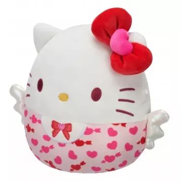 Squishmallows: Hello Kitty südameku kujuga plüüs - 20 cm - .pilt