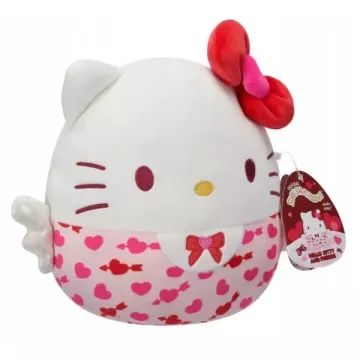 Squishmallows: Hello Kitty plišana igračka sa srcima - 20 cm - .slika