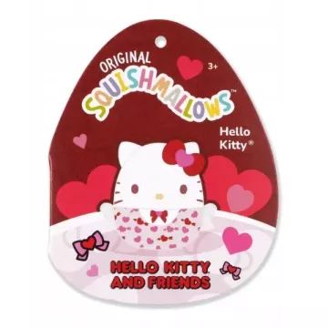 Squishmallows: Hello Kitty plišana igračka sa srcima - 20 cm - .slika