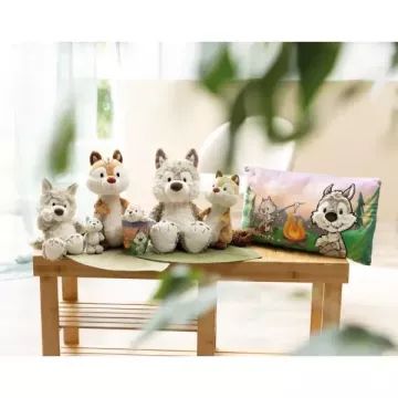 Nici Green: Jojo, esquilo listrado de pelúcia - 27 cm - .Imagem