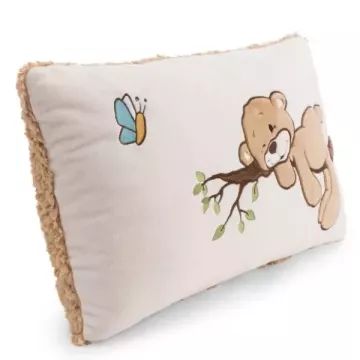 Nici plüss: Finni mackó párna - 43 x 25 cm - . kép