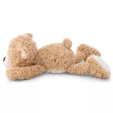 Nici plüss: Ursuleț Finni - caramel, culcat, 30 cm - .foto
