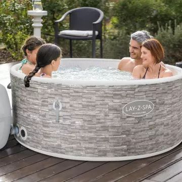 Bestway: Lay-Z-Spa Vancouver AirJet Plus napihljiva masažna kad - .slika