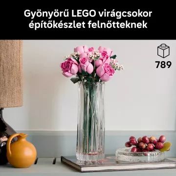 LEGO® Botanicals Buquê de Rosas Rosa 10374 - .Imagem