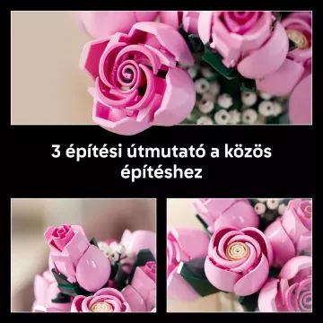 Bouquet de roses roses LEGO® Botanicals 10374 - .image