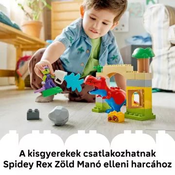 LEGO® DUPLO® Dinozaurs Spidey-Rex vs. Zaļais Goblins 10463 - .attēls