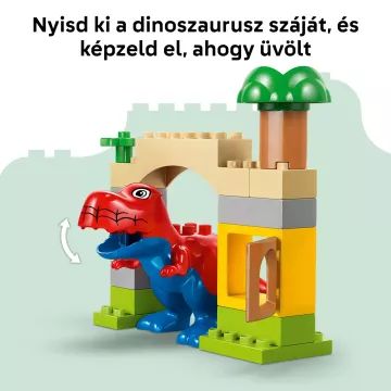 LEGO® DUPLO® Dinozaurs Spidey-Rex vs. Zaļais Goblins 10463 - .attēls