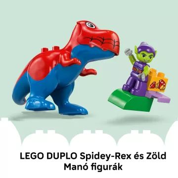 LEGO® DUPLO® Dinozaurs Spidey-Rex vs. Zaļais Goblins 10463 - .attēls