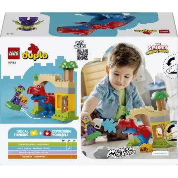 LEGO® DUPLO® Dinozaurs Spidey-Rex vs. Zaļais Goblins 10463 - .attēls