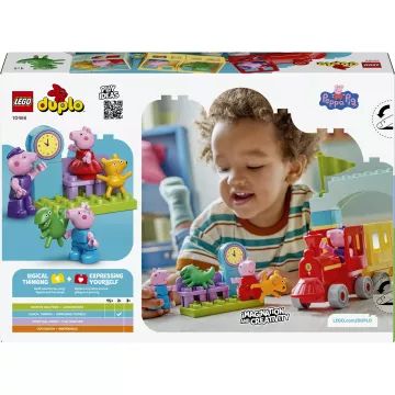 LEGO® DUPLO® Peppa kiaulė - Kelionė su seneliu traukinuku 10466 - .vaizdas