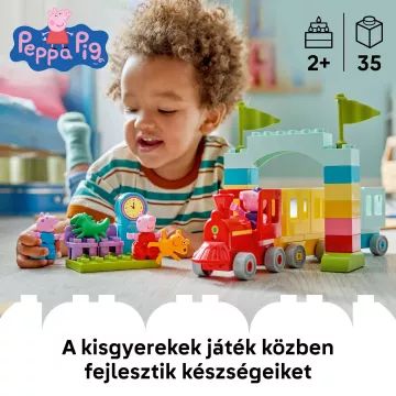 LEGO® DUPLO® Peppa kiaulė - Kelionė su seneliu traukinuku 10466 - .vaizdas