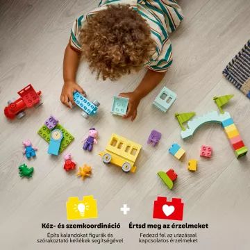 LEGO® DUPLO® Prasátko Peppa - Cesta vlakem s dědou 10466 - .obrázek