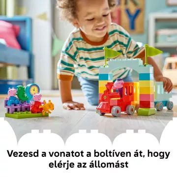 LEGO® DUPLO® Prasátko Peppa - Cesta vlakem s dědou 10466 - .obrázek
