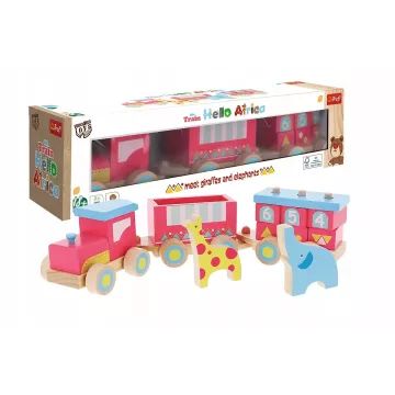 Trefl: Holzspielzeug - Hallo Afrika Zug - . bild aus