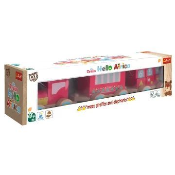 Trefl: Lesena igrača - Pozdrav Afrika vlak - .slika