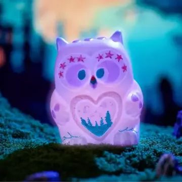 Crayola: Lemosható, színezhető éjjeli fény - bagoly - . kép