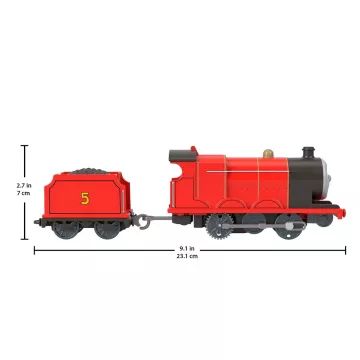 Thomas en zijn vrienden: Gemotoriseerde locomotief - James - .afbeelding