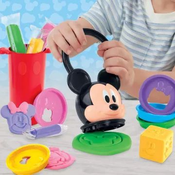Play-Doh Disney Junior: 2 σε 1 σετ δώρου με στοίβαγμα παιχνιδιών και πλαστελίνης - .εικόνα