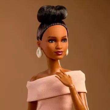Barbie Signature: Premium-Sammelpuppe #08 - Schwarzhaarig - . bild aus