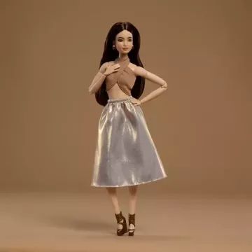 Barbie Signature: Prémium gyűjtői baba #06 - Barna hajú - . kép