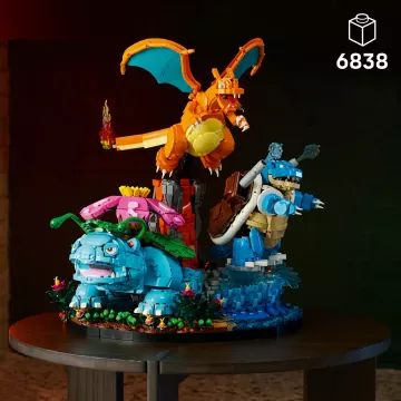 LEGO® Pokémon Venusaur, Charizard és Blastoise 72153 - . kép