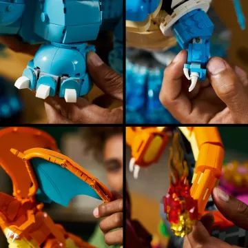 LEGO® Pokémon Venusaur, Charizard și Blastoise 72153 - .foto