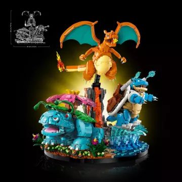 LEGO® Pokémon Venusaur, Charizard și Blastoise 72153 - .foto