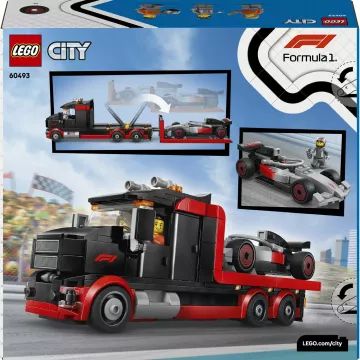 Camionul LEGO® City F1® cu mașina de curse Audi F1® 60493 - .foto