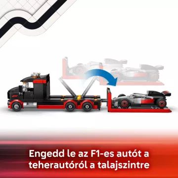 LEGO® City F1®-es kamion egy F1®-es Audi versenyautóval 60493 - . kép